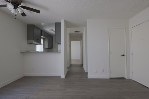 Floor plan for 1 bed, 1 bath, 625 sqft